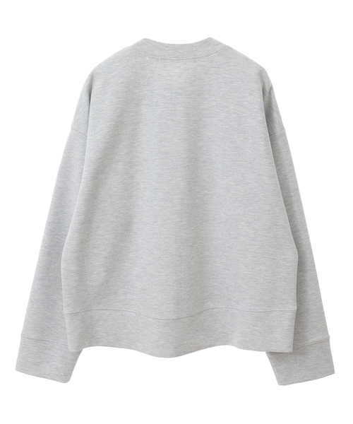 MELROSE claire（メルローズ クレール）の「【リップルジップアップカットブルゾン】（ブルゾン・レディース・ネイビー/アイボリー/杢グレー・FREE）」の22枚目の写真