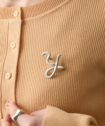 mystic(~XeBbN)[Eau]alphabet brooch(u[`/RT[W)