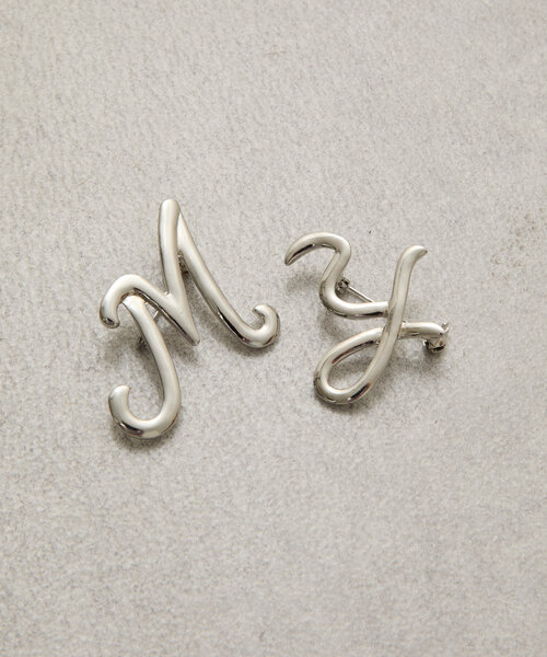 mystic（ミスティック）の「[Eau]alphabet brooch（ブローチ/コサージュ・レディース・シルバー系その他/シルバー系その他2・ONE SIZE）」の3枚目の写真