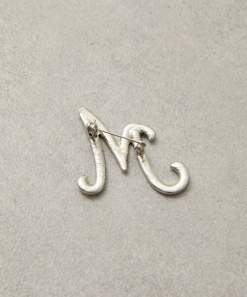 mystic（ミスティック）の「[Eau]alphabet brooch（ブローチ/コサージュ・レディース・シルバー系その他/シルバー系その他2・ONE SIZE）」の4枚目の写真