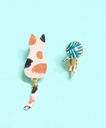 gargle（ガーグル）の「gargle ガーグル：アニマルシリーズ　ネコと毛糸　猫の日　にゃんにゃんにゃん　ねこ　イヤリング（イヤリング）」