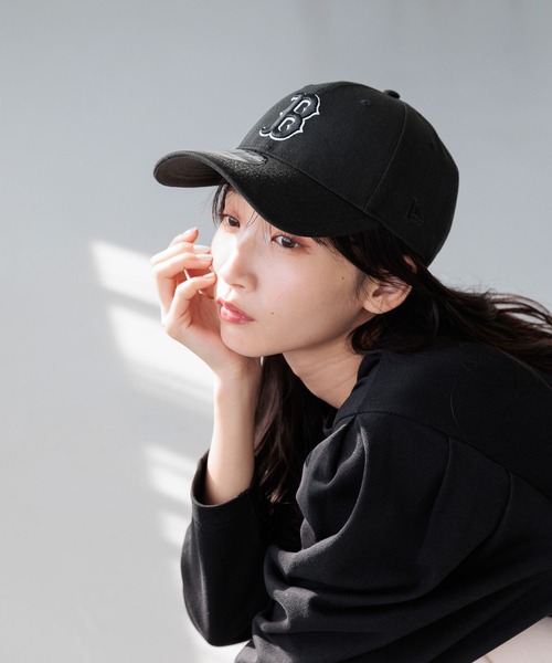 LOWRYS FARM（ローリーズファーム）の「９ＦＯＲＴＹ　ＮＥＷＥＲＡ　 283940（キャップ・レディース・ホワイト/ブルー/ブラック・FREE）」の3枚目の写真