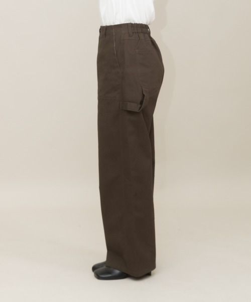 meeny miny（ミーニーマイニー）の「【meeny miny】〈CAT&BAKES 9456〉コラボ Bakeryパンツ（その他パンツ・レディース・ホワイト/ブラック/カーキ・MEDIUM/LARGE）」の6枚目の写真