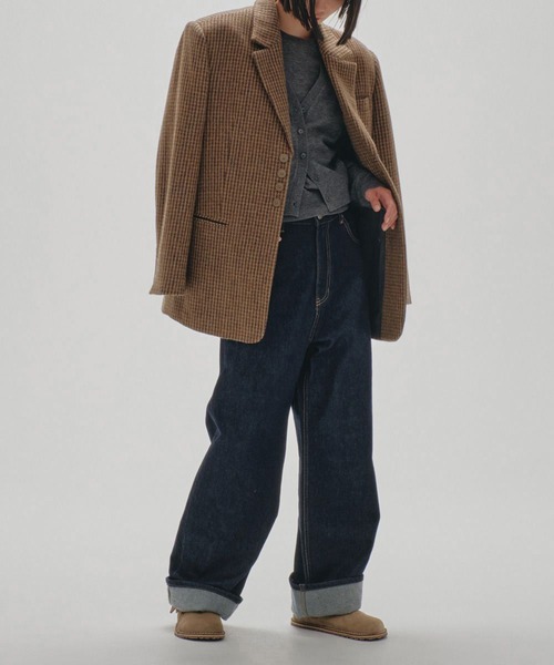 TODAYFUL（トゥデイフル）の「【TODAYFUL/トゥデイフル】Cary's Denim/デニム（デニムパンツ・レディース・ブルー/インディゴブルー・26inch/25inch/24inch/23inch）」の13枚目の写真