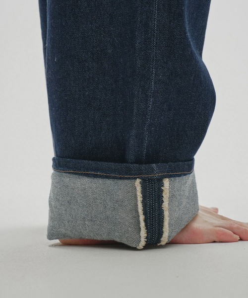 TODAYFUL（トゥデイフル）の「【TODAYFUL/トゥデイフル】Cary's Denim/デニム（デニムパンツ・レディース・ブルー/インディゴブルー・26inch/25inch/24inch/23inch）」の4枚目の写真