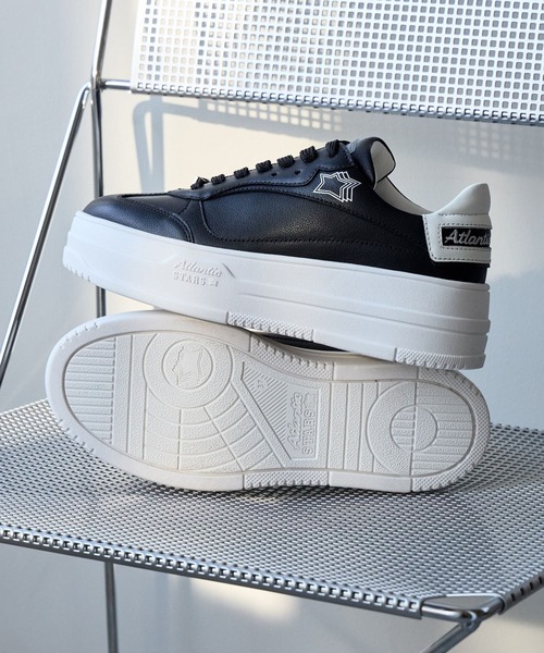 HIMIKO（ヒミコ）の「【HIMIKO】厚底コートソールスニーカー【VENERE （ヴェネレ）】/607003（スニーカー・レディース・ゴールド/ブラック/アイボリー・35/36/37/38/39）」の4枚目の写真