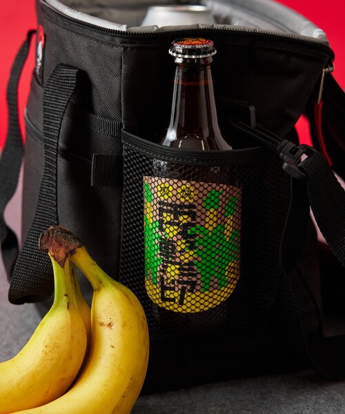 NANGA（ナンガ）の「NANGA × FREAK'S STORE/ナンガ × フリークスストア 別注 SOFT COOLER 10L ソフトクーラー 10L（アウトドアグッズ・メンズ・ブラック/グレー・ONE SIZE）」の8枚目の写真