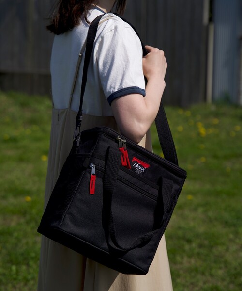 NANGA（ナンガ）の「NANGA × FREAK'S STORE/ナンガ × フリークスストア 別注 SOFT COOLER 10L ソフトクーラー 10L（アウトドアグッズ・メンズ・ブラック/グレー・ONE SIZE）」の19枚目の写真