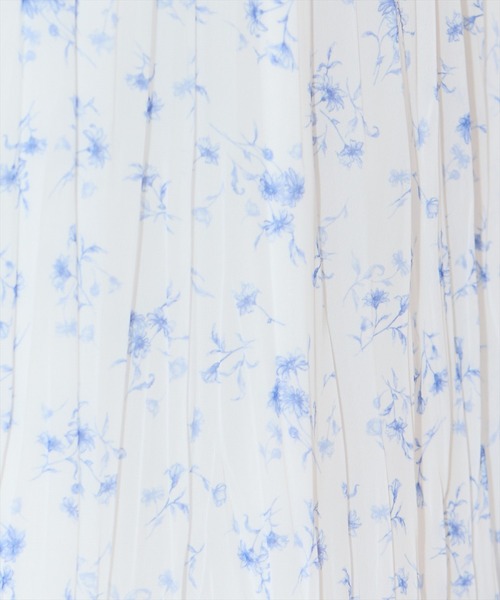 WILLSELECTION（ウィルセレクション）の「ランダムプリーツフラワースカート（スカート・レディース・ブルー/ネイビー/ピンク・FREE）」の19枚目の写真