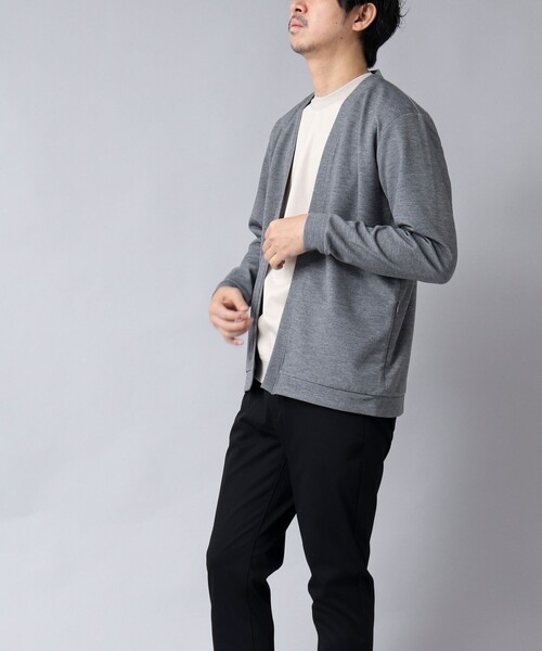 NOLLEY’S(ノーリーズ)の「【ACTIVE SECT】《限定展開》ウォッシャブルカーディガン 25SS(カーディガン/ボレロ・メンズ・ブルー系その他/ネイビー/グレー・S/M/L/XL)」の18枚目の写真