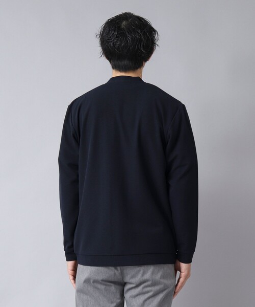 NOLLEY’S(ノーリーズ)の「【ACTIVE SECT】《限定展開》ウォッシャブルカーディガン 25SS(カーディガン/ボレロ・メンズ・ブルー系その他/ネイビー/グレー・S/M/L/XL)」の14枚目の写真