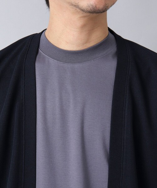 NOLLEY’S(ノーリーズ)の「【ACTIVE SECT】《限定展開》ウォッシャブルカーディガン 25SS(カーディガン/ボレロ・メンズ・ブルー系その他/ネイビー/グレー・S/M/L/XL)」の4枚目の写真