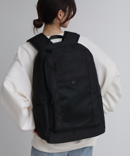 GERRY（ジェリー）の「【GERRY/ジェリー】ワンポイント刺繍ロゴ バックパック (容量：約32L)（バックパック/リュック・メンズ・ブラック/ブラック系その他・FREE）」の2枚目の写真