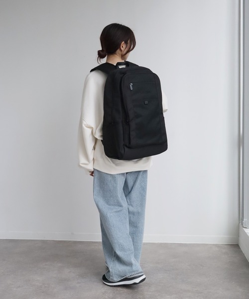 GERRY（ジェリー）の「【GERRY/ジェリー】ワンポイント刺繍ロゴ バックパック (容量：約32L)（バックパック/リュック・メンズ・ブラック/ブラック系その他・FREE）」の6枚目の写真
