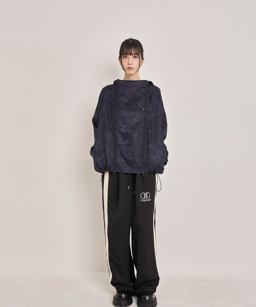 Nora Lily(ノラリリー)の「【Nora Lily】Shadow Camouflage Pattern Blouson(ナイロンジャケット・メンズ・カーキ/ホワイト/ネイビー・FREE)」の21枚目の写真