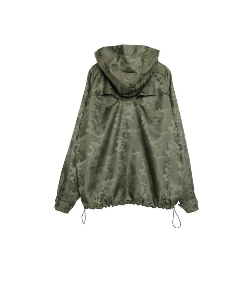 Nora Lily(ノラリリー)の「【Nora Lily】Shadow Camouflage Pattern Blouson(ナイロンジャケット・メンズ・カーキ/ホワイト/ネイビー・FREE)」の13枚目の写真