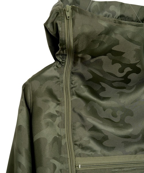 Nora Lily(ノラリリー)の「【Nora Lily】Shadow Camouflage Pattern Blouson(ナイロンジャケット・メンズ・カーキ/ホワイト/ネイビー・FREE)」の14枚目の写真