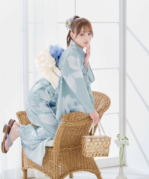 浴衣3点セット（浴衣・帯・下駄）（浴衣）｜sugar nine