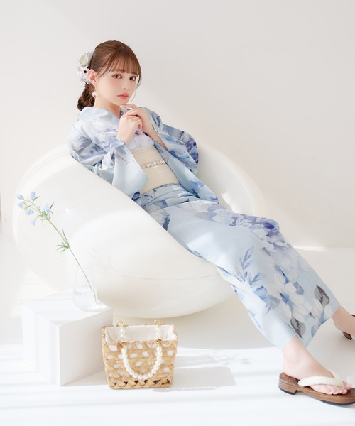 浴衣3点セット（浴衣・帯・下駄）（浴衣）｜sugar nine（シュガー