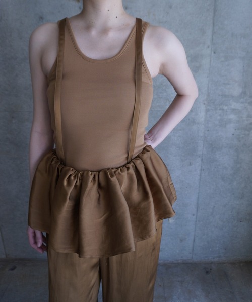 G.V.G.V.（ジーヴィージーヴィー）の「G.V.G.V RIB TANK TOP（タンクトップ・レディース・キャメル/ローズ・FREE）」の17枚目の写真