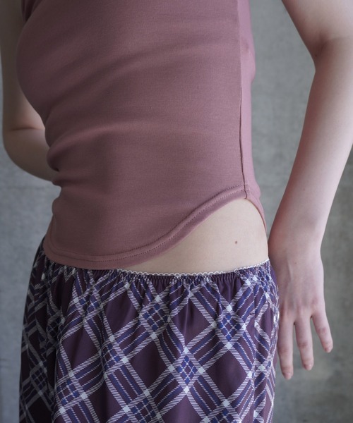 G.V.G.V.（ジーヴィージーヴィー）の「G.V.G.V RIB TANK TOP（タンクトップ・レディース・キャメル/ローズ・FREE）」の16枚目の写真