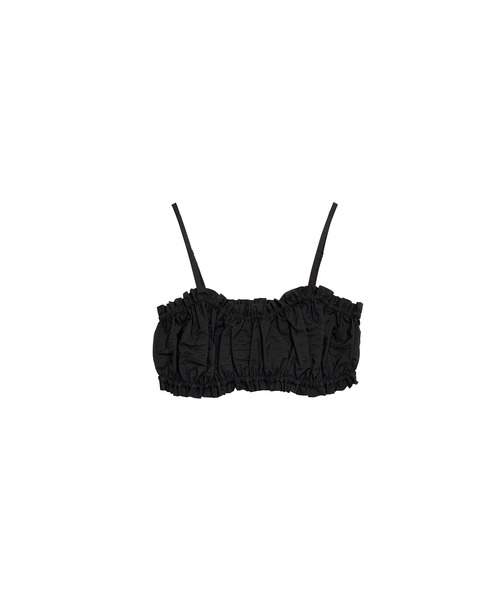 Nora Lily elle(ノラリリーエル)の「【Nora Lily】「elle」Shirring Bare Top(その他トップス・レディース・ベビーピンク/ブルーグレー/ブラック・FREE)」の5枚目の写真