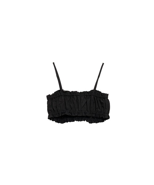 Nora Lily elle(ノラリリーエル)の「【Nora Lily】「elle」Shirring Bare Top(その他トップス・レディース・ベビーピンク/ブルーグレー/ブラック・FREE)」の4枚目の写真