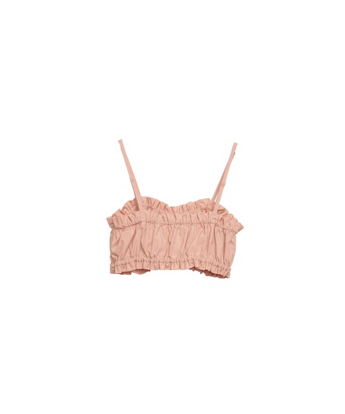 Nora Lily elle(ノラリリーエル)の「【Nora Lily】「elle」Shirring Bare Top(その他トップス・レディース・ベビーピンク/ブルーグレー/ブラック・FREE)」の6枚目の写真