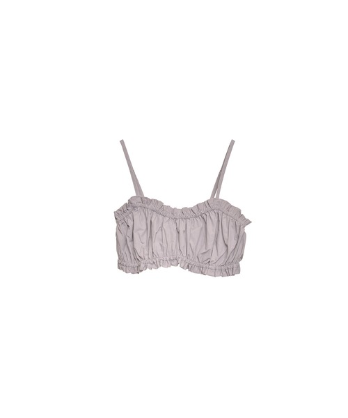 Nora Lily elle(ノラリリーエル)の「【Nora Lily】「elle」Shirring Bare Top(その他トップス・レディース・ベビーピンク/ブルーグレー/ブラック・FREE)」の8枚目の写真