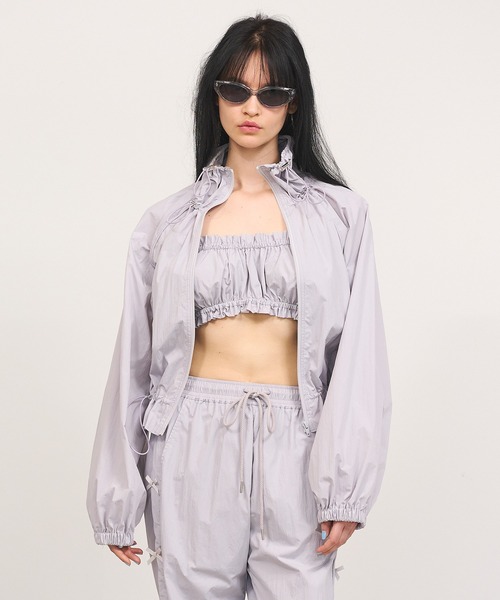 Nora Lily elle(ノラリリーエル)の「【Nora Lily】「elle」Shirring Bare Top(その他トップス・レディース・ベビーピンク/ブルーグレー/ブラック・FREE)」の13枚目の写真