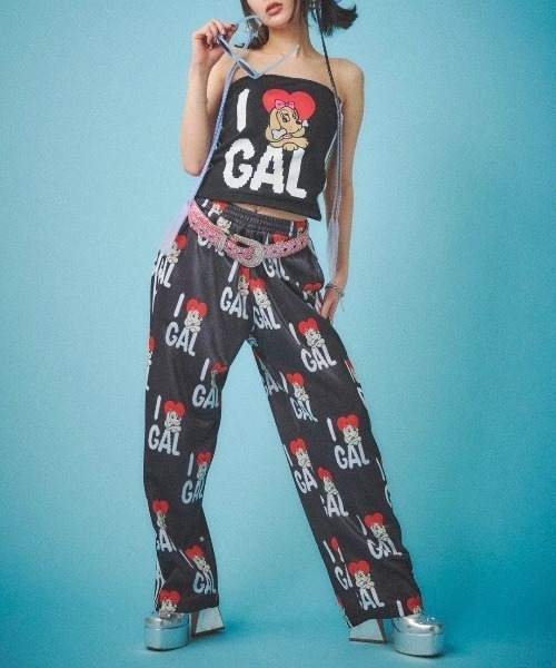 GALFY I LOVE GALジャージパンツ GALFY】I LOVE GALジャージパンツ（その他パンツ）｜GALFY