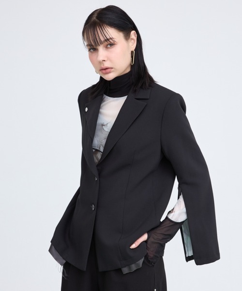 CASANE（カサネ）別注スリーブファスナージャケット
