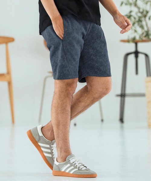 Magine(マージン)の「mp13469-Pigment-dyed Sweat Fabric Short Pants ショートパンツ(その他パンツ・メンズ・ブラック/カーキ/グリーン/ネイビー・44/46/48)」の18枚目の写真