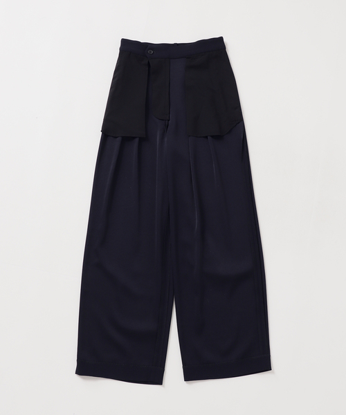 Georgette Tuck パンツ（スラックス）｜Plage（プラージュ）の