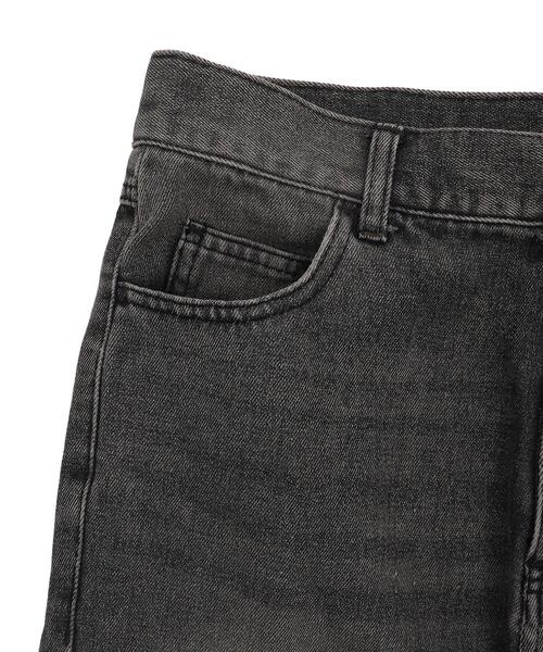 WEGO(ウィゴー)の「WEGO/クロスモチーフオーバーダイバギーパンツ(デニムパンツ・メンズ・ブラック/ブルー・MEDIUM/LARGE)」の21枚目の写真