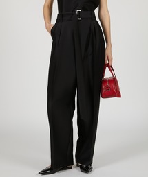 PRANK PROJECT | 【2025 Summer Pre-Order】アシメタックワイドテーパードパンツ / Asymmetric Wide Tapered Pants(その他パンツ)