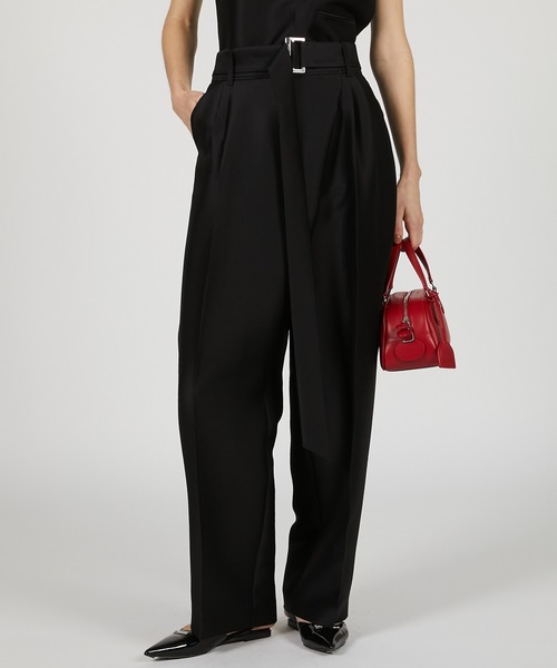 PRANK PROJECT（プランクプロジェクト）の「アシメタックワイドテーパードパンツ / Asymmetric Wide Tapered Pants（その他パンツ・レディース・マルチ/ブラック・36/38）」の2枚目の写真