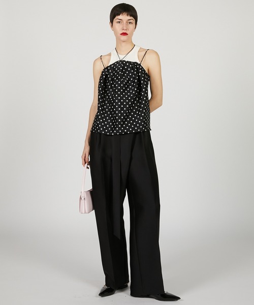 PRANK PROJECT（プランクプロジェクト）の「アシメタックワイドテーパードパンツ / Asymmetric Wide Tapered Pants（その他パンツ・レディース・マルチ/ブラック・36/38）」の21枚目の写真