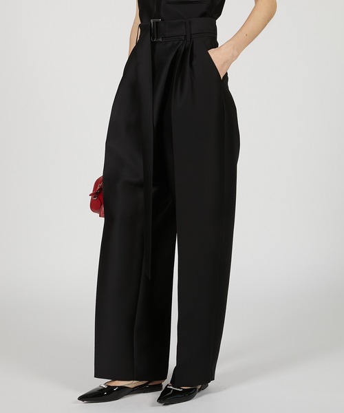 PRANK PROJECT（プランクプロジェクト）の「アシメタックワイドテーパードパンツ / Asymmetric Wide Tapered Pants（その他パンツ・レディース・マルチ/ブラック・36/38）」の18枚目の写真