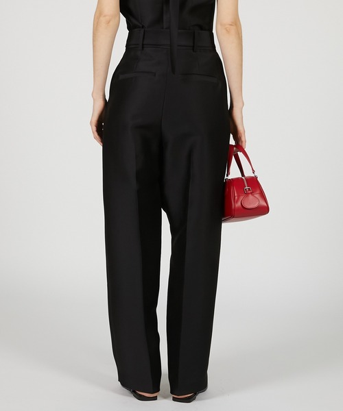 アシメタックワイドテーパードパンツ / Asymmetric Wide Tapered Pants