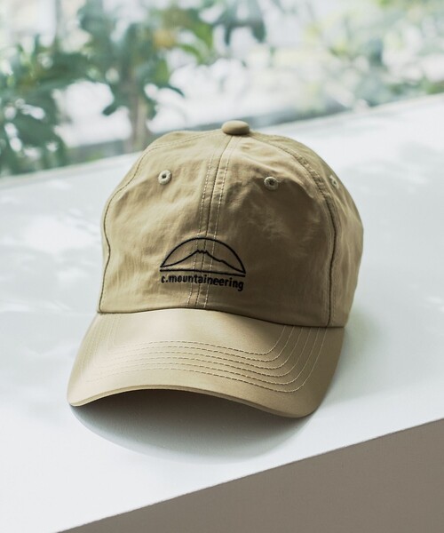 coen（コーエン）の「【C.mt】ナイロンロゴキャップ（キャップ・レディース・オフホワイト/ブラック/オリーブ/ベージュ・FREE）」の6枚目の写真