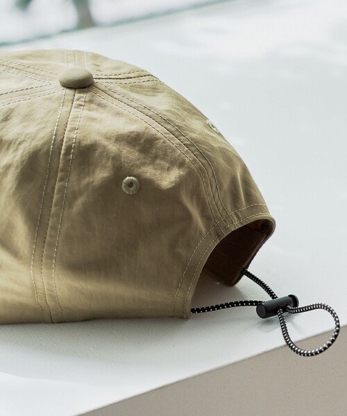 coen（コーエン）の「【C.mt】ナイロンロゴキャップ（キャップ・レディース・オフホワイト/ブラック/オリーブ/ベージュ・FREE）」の7枚目の写真