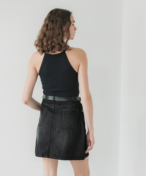 coca（coca）（コカ）の「デニムミニスカート（デニムスカート・レディース・ブラック/ブルー・S/M/L）」の12枚目の写真