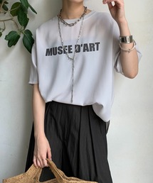 DouDou | ジョーゼットロゴTEE(シャツ/ブラウス)