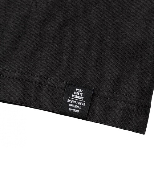 POET MEETS DUBWISE（ポエットミーツダブワイズ）の「POET MEETS DUBWISE/ポエトミーツダブワイズ BIRDSONG T-shirt（Tシャツ/カットソー・メンズ・ブラック系その他/ホワイト・L/M/XL）」の6枚目の写真