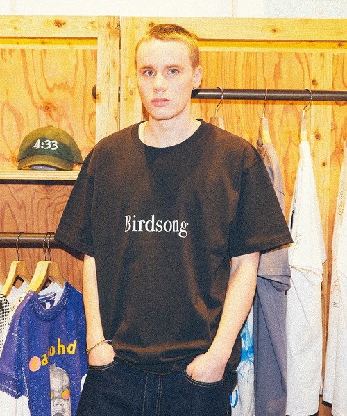 POET MEETS DUBWISE（ポエットミーツダブワイズ）の「POET MEETS DUBWISE/ポエトミーツダブワイズ BIRDSONG T-shirt（Tシャツ/カットソー・メンズ・ブラック系その他/ホワイト・L/M/XL）」の16枚目の写真