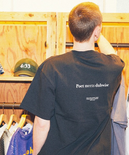 SALE！ポエトミーツダブワイズ 売れ筋商品|||POET MEETS DUBWISE バードソング Tシャツ ユニセックス BIRDSONG T-shirt 半袖 カットソー BDSTS-0559 POET MEETS DUBWISE SALE！ポエトミーツダブワイズ バードソング