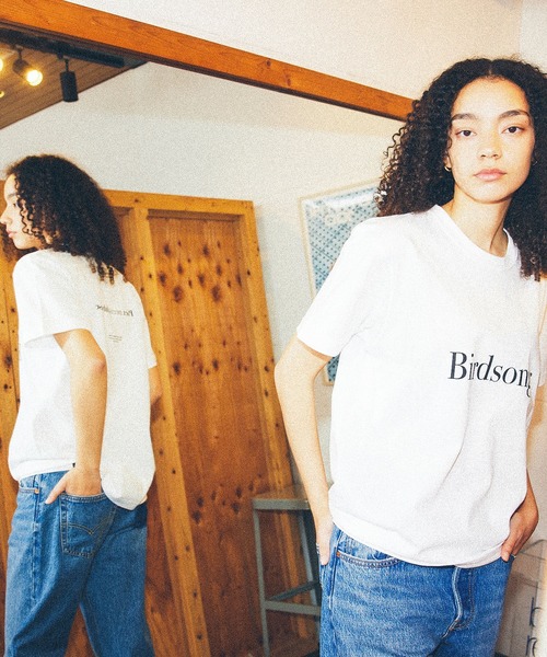 SALE！ポエトミーツダブワイズ 売れ筋商品|||POET MEETS DUBWISE バードソング Tシャツ ユニセックス BIRDSONG T-shirt 半袖 カットソー BDSTS-0559 POET MEETS DUBWISE SALE！ポエトミーツダブワイズ バードソング