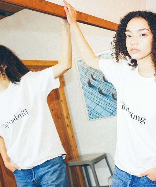 POET MEETS DUBWISE（ポエットミーツダブワイズ）の「POET MEETS DUBWISE/ポエトミーツダブワイズ BIRDSONG T-shirt（Tシャツ/カットソー・メンズ・ブラック系その他/ホワイト・L/M/XL）」の11枚目の写真