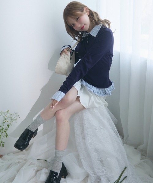 TITTY&CO.(ティティーアンドコー)の「ムーンカーブヴィンテージショルダー(ショルダーバッグ・レディース・ピンク/グレー/ブルー/アイボリー・FREE)」の17枚目の写真